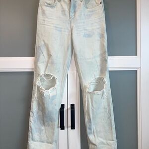 Levi's Light Blue Straight Leg Jeans
